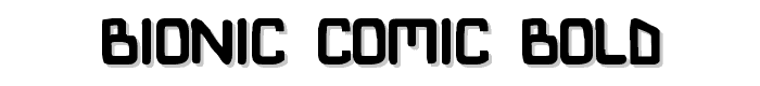 Bionic Comic Bold font